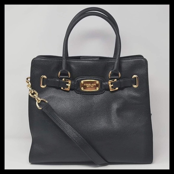 Michael Kors Handbags - Michael Kors Hamilton Large NS Leather Tote Bag